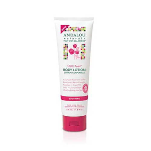 1000 Roses Soothing Body Lotion 8 Oz By Andalou Naturals