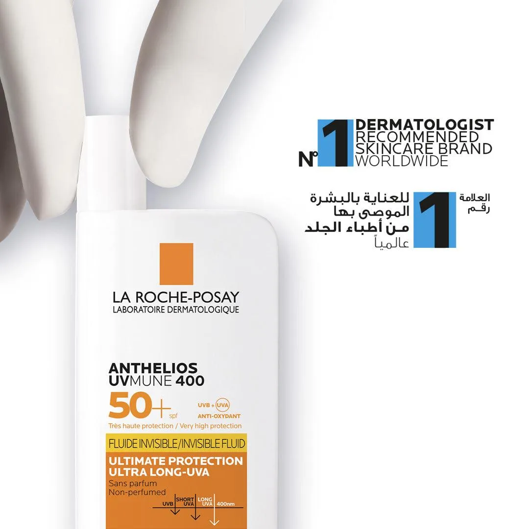 Anthelios UVMune 400 Invisible Fluid SPF50  Sun Cream