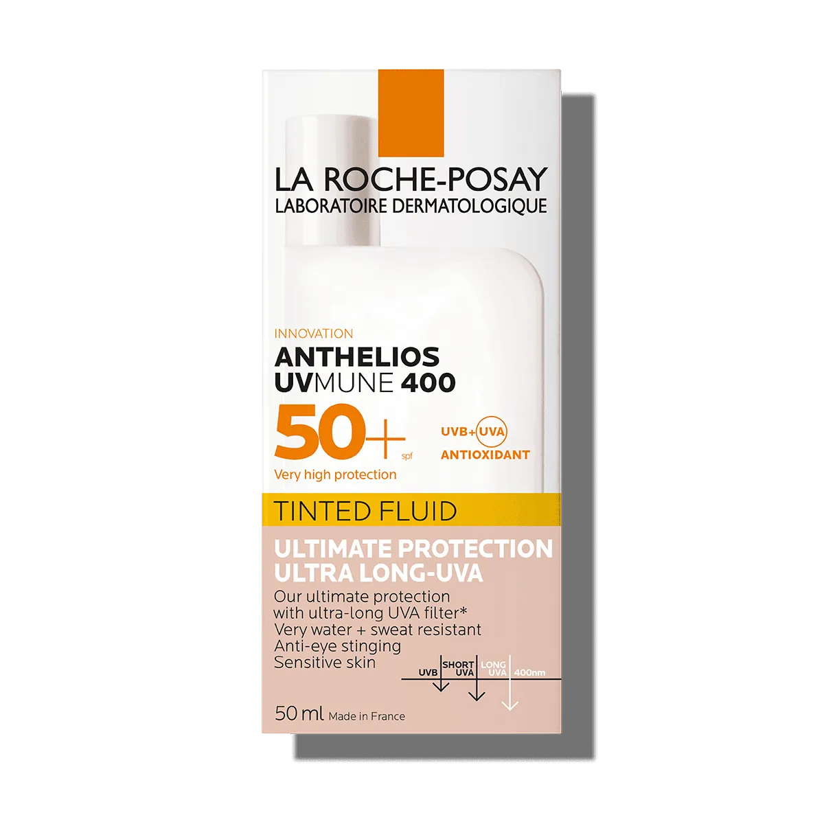 Anthelios Uvmune 400 Invisible Tinted Fluid SPF50 