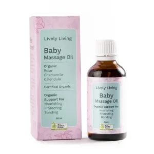 Baby Massage Oil Certified Organic