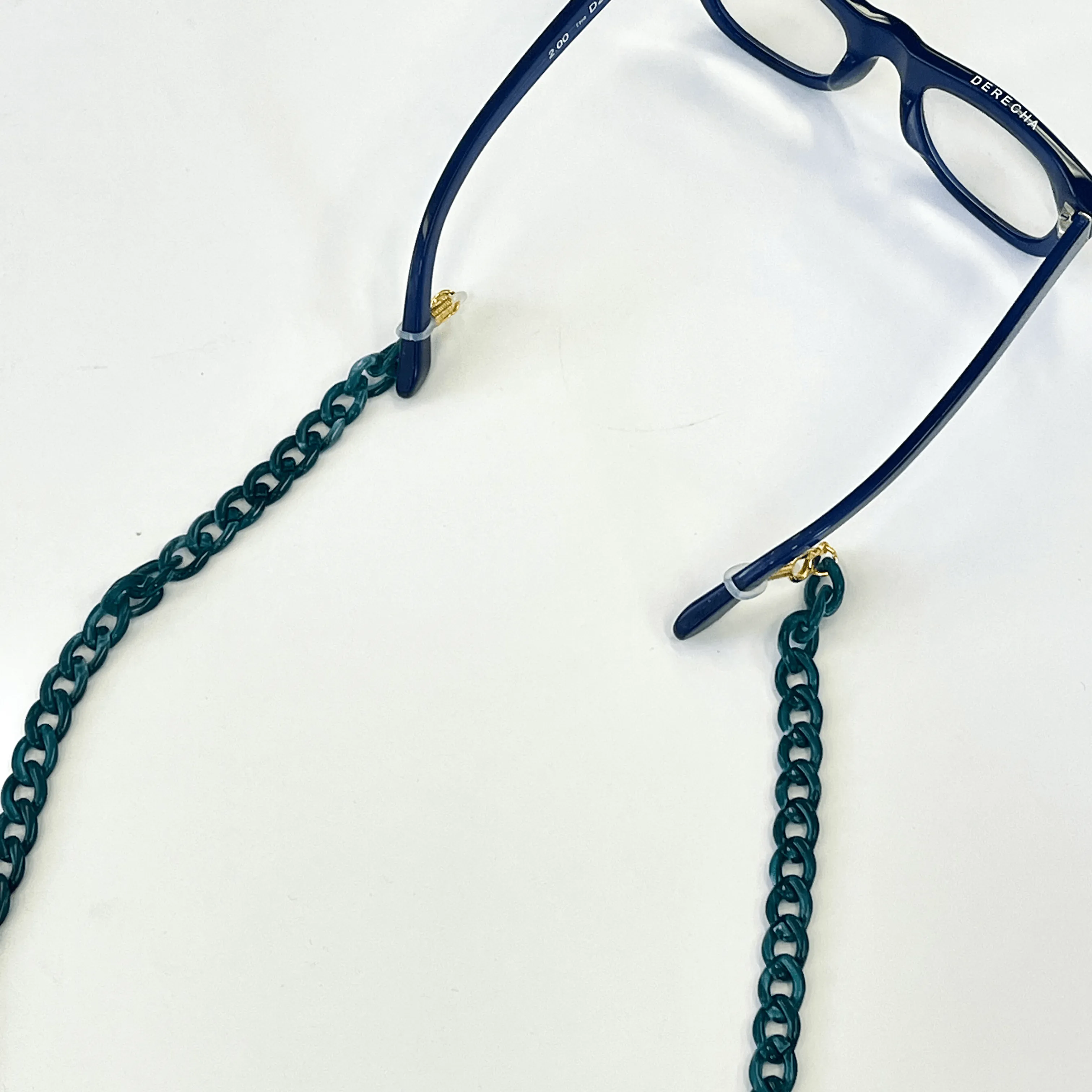 Eyewear Chain | Deep Teal Green