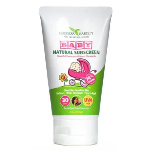 Goddess Garden Organic Sunscreen Baby Natural SPF 30 Lotion (1x3.4 Oz)