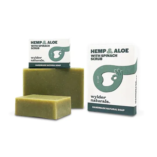 Hemp & Aloe with Spinach Scrub - 115g / 58g