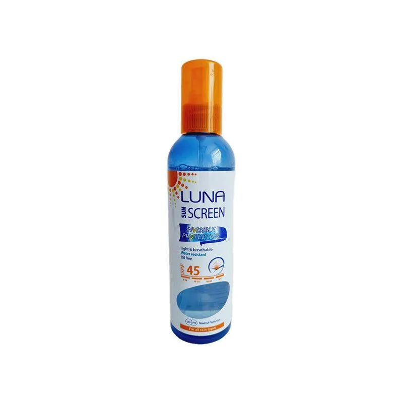 Luna Sun Screen Invisible Spf 45- 200 ml