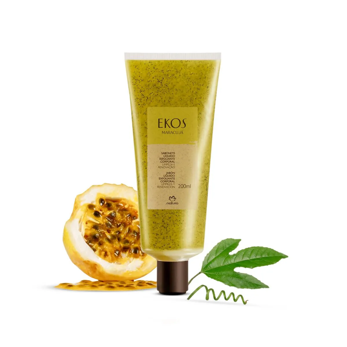 Natura EKOS Esfoliante Maracujá / Body Body Exfoliating Sabon Maracujá - 200ml