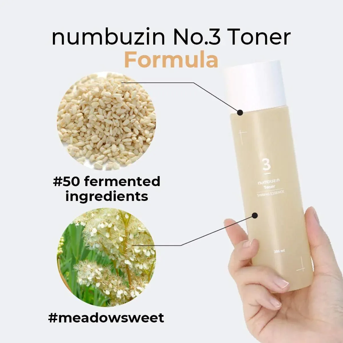 Numbuzin -  No. 3 Super Glowing Essence Toner