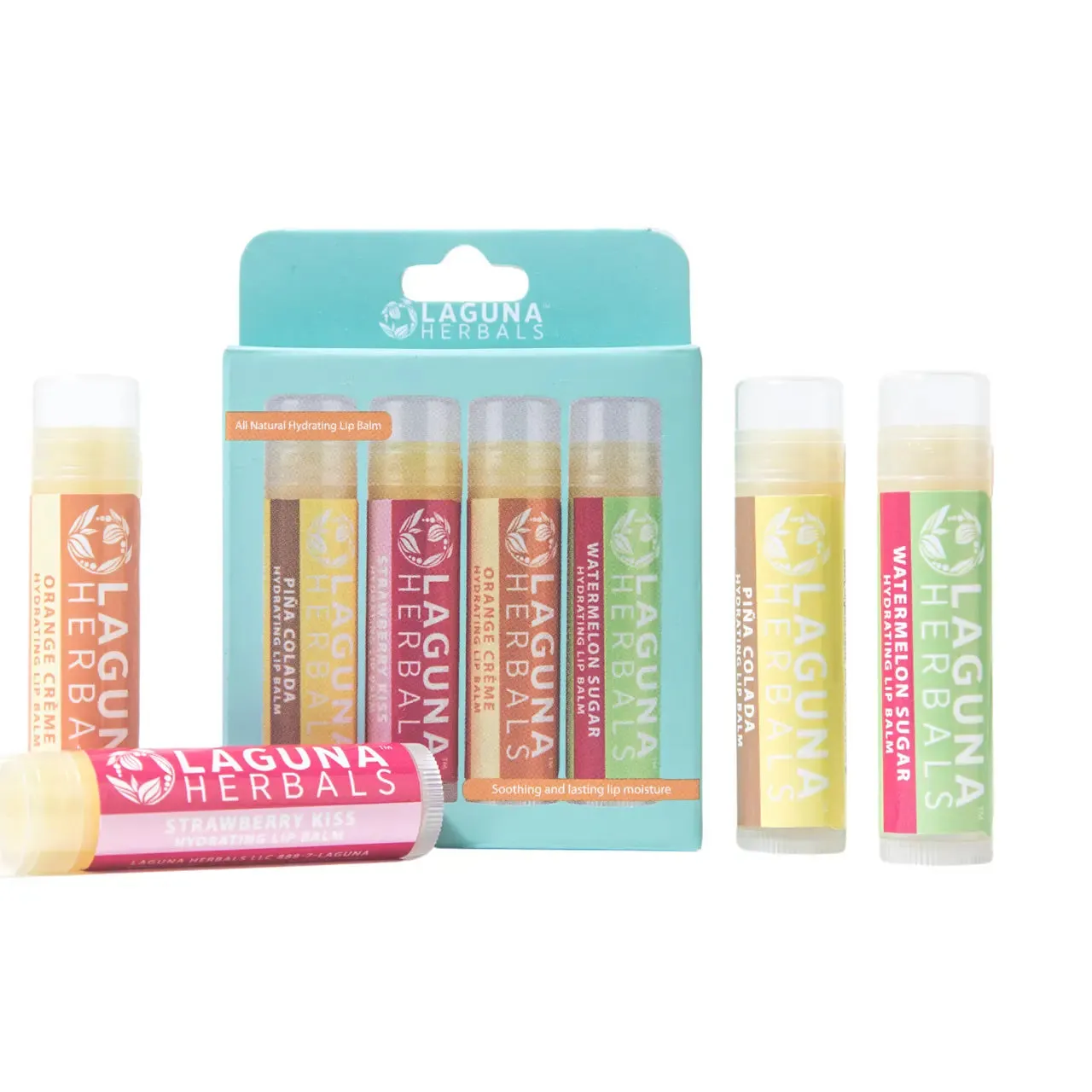 Organic Superfruit Lip Balms - 4 pack