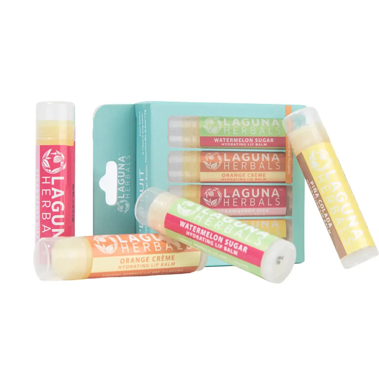 Organic Superfruit Lip Balms - 4 pack