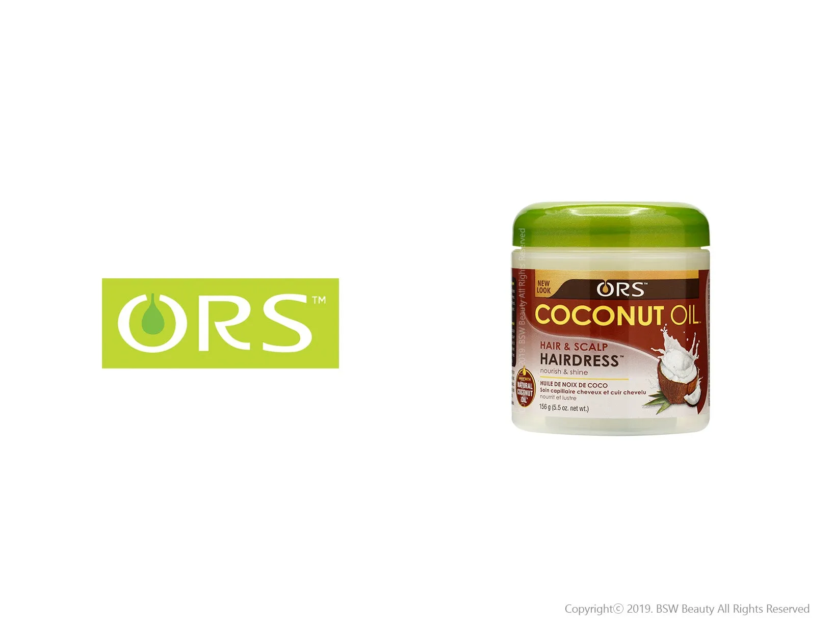 ORS COCONUT OIL HAIR & SCALP HAIRDRESS 5.5oz