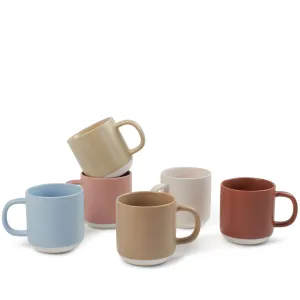 Prism Mug Set 330mL - Set of 6 - Curate