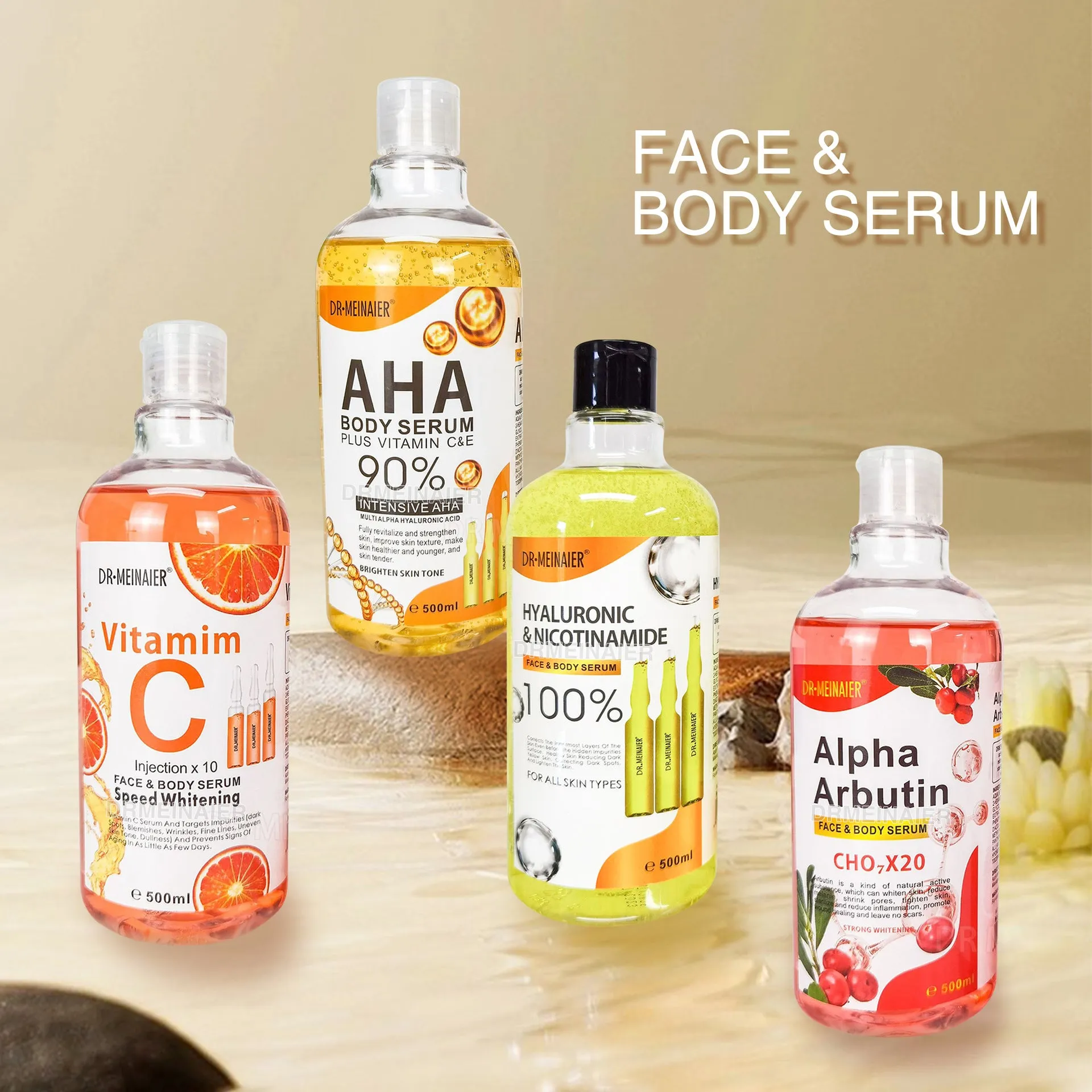 Radiant Skin Unique Serums for Face & Body