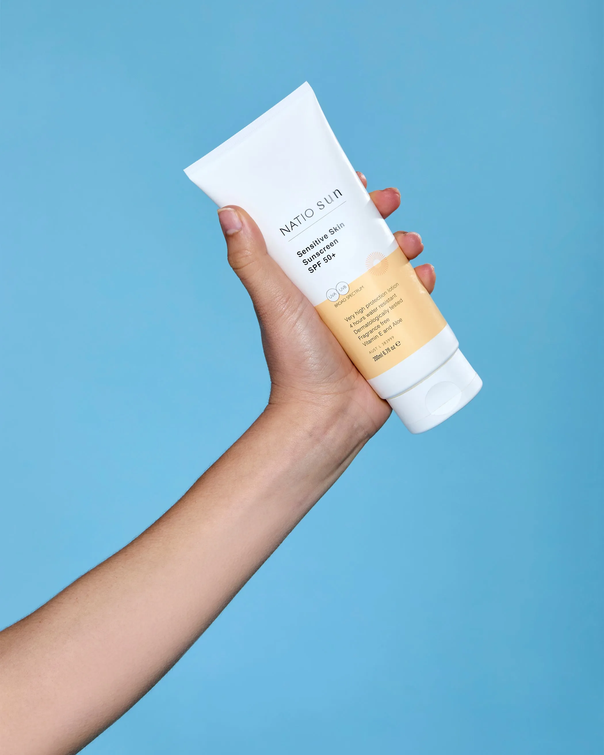 Sensitive Skin Sunscreen SPF 50 