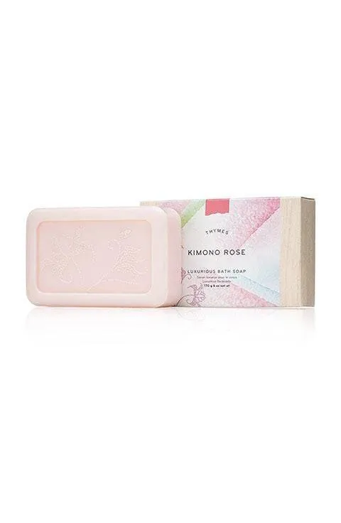 Thymes Bath Soap Kimono Rose 170G