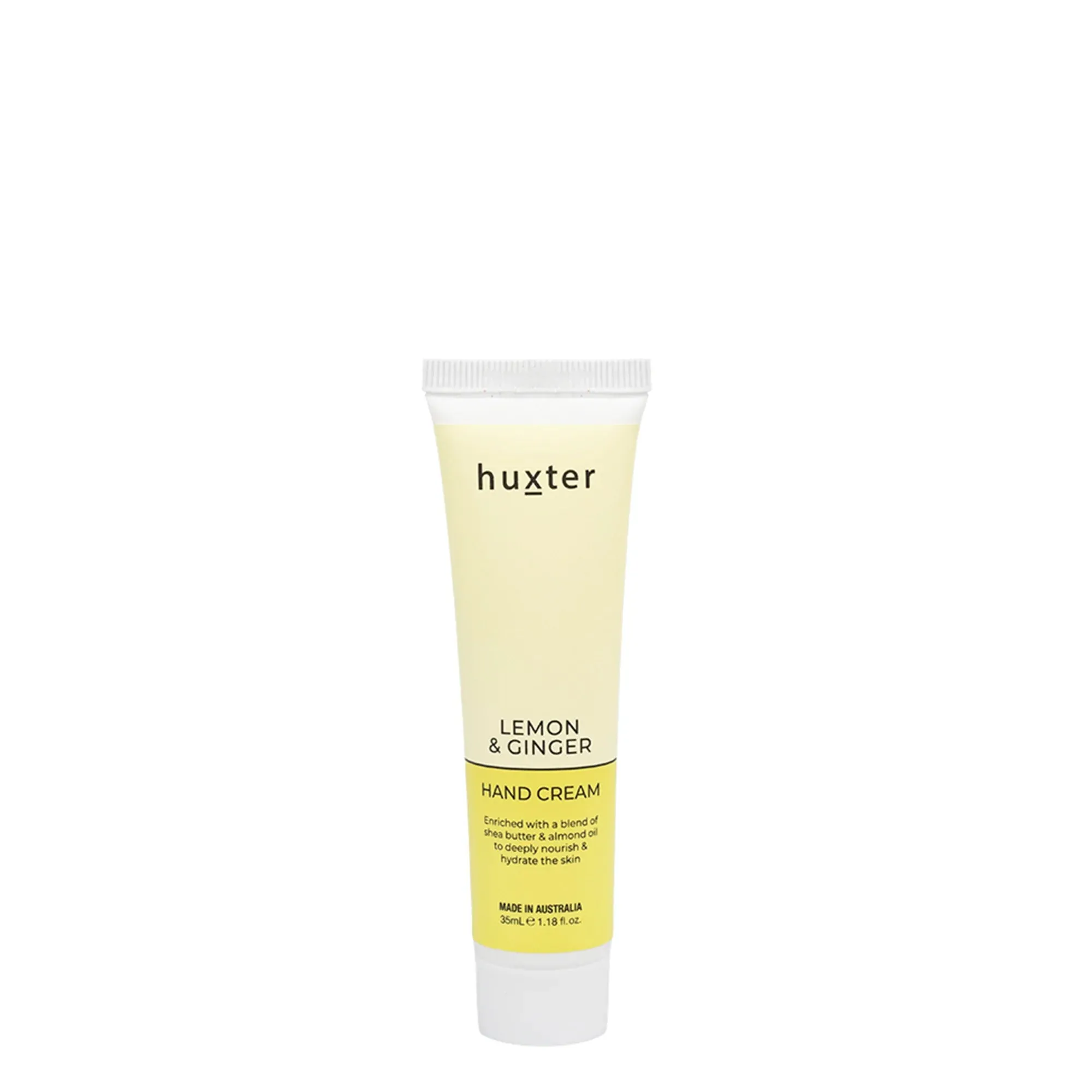 Travel Hand Cream Tube - Lemon & Ginger