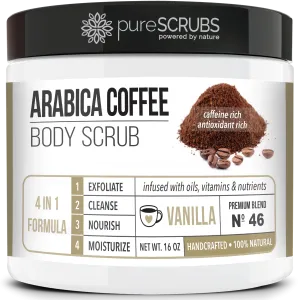 Vanilla Body Scrub / Arabica Coffee / Premium Blend #46