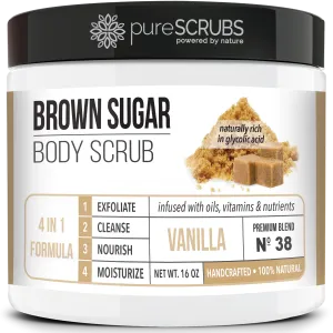 Vanilla Body Scrub / Brown Sugar / Premium Blend #38